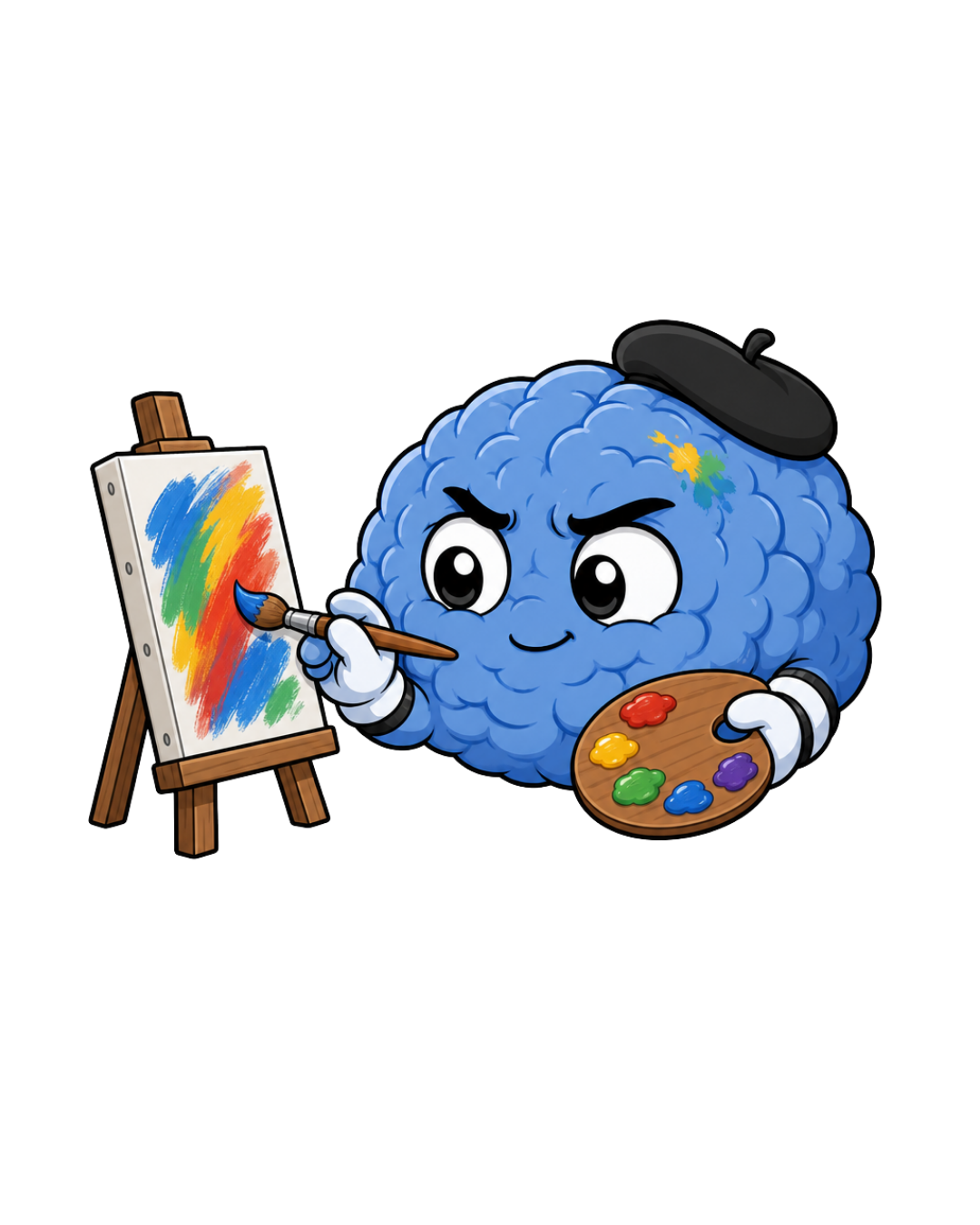 Maskot painter